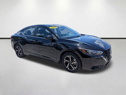 Super Black 2024 Nissan Sentra SV