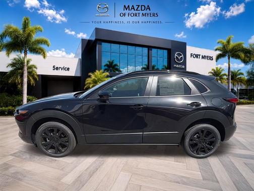 Jet Black Mica 2026 Mazda CX-30 2.5 Turbo