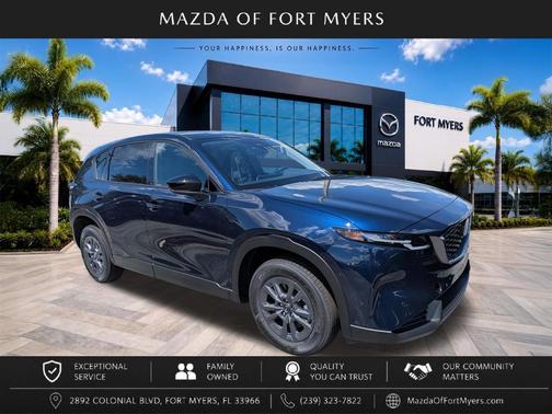 Navy Blue Mica 2026 Mazda CX-5 2.5 S Select Package