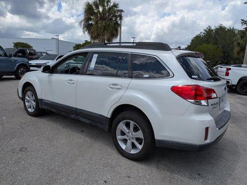 Satin White Pearl 2014 Subaru Outback 2.5i Premium