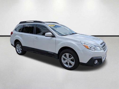 Satin White Pearl 2014 Subaru Outback 2.5i Premium