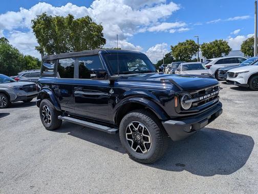 Antimatter Blue Metallic 2021 Ford Bronco Outer Banks