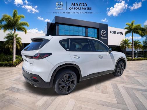 Rhodium White Metallic 2026 Mazda CX-5 2.5 S Premium Plus Package