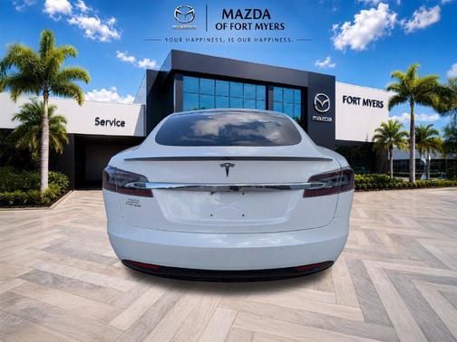 Pearl White Multi-Coat 2021 Tesla Model S Long Range