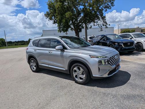 Shimmering Silver 2022 Hyundai SANTA FE SEL 2.4