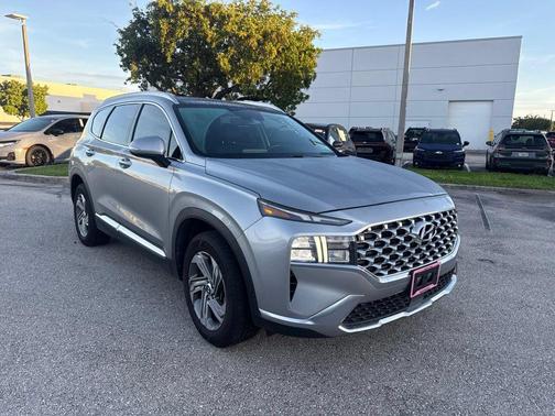 Shimmering Silver 2022 Hyundai SANTA FE SEL 2.4