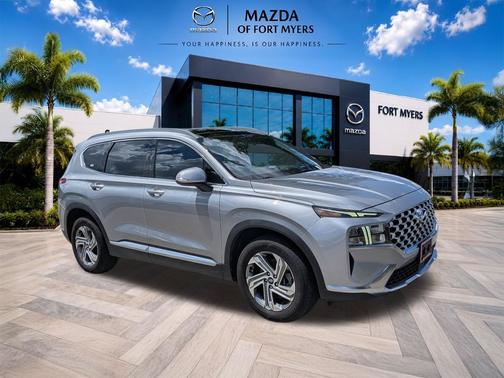 Shimmering Silver 2022 Hyundai SANTA FE SEL 2.4