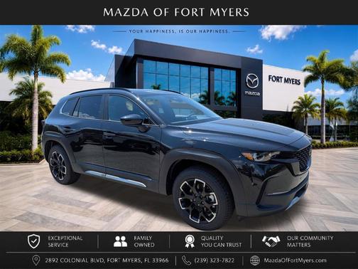 Jet Black Mica 2026 Mazda CX-50 2.5 Turbo Meridian Edition