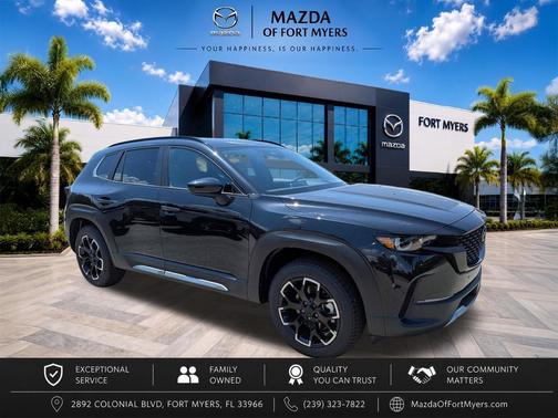 Jet Black Mica 2026 Mazda CX-50 2.5 Turbo Meridian Edition