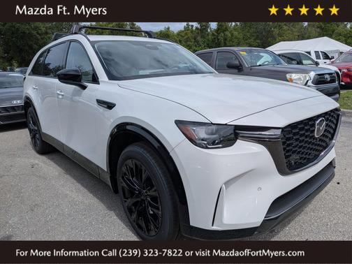 Rhodium White Premium 2026 Mazda CX-90 3.3 Turbo S Premium Sport
