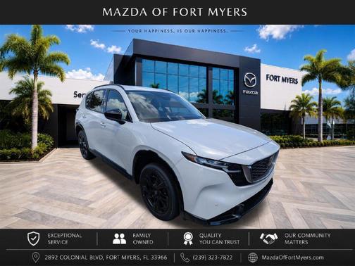 White Metallic 2026 Mazda CX-5 2.5 S Premium Plus Package