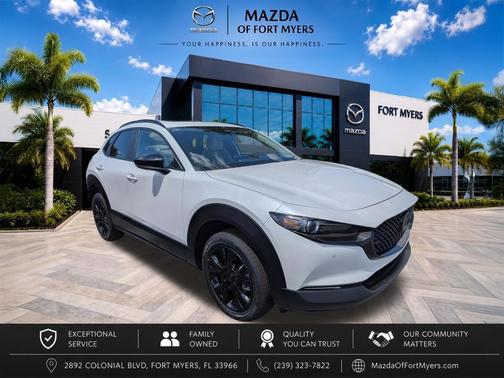Snowflake White Pearl Mica 2026 Mazda CX-30 2.5 Turbo