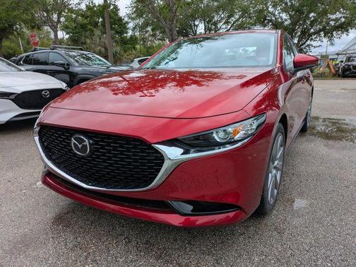Soul Red Crystal Metallic 2026 Mazda Mazda3 FWD w/Preferred Package