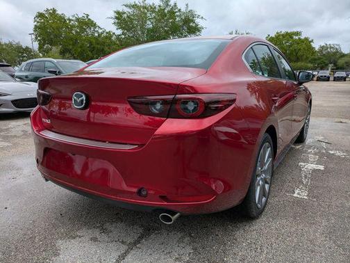 Soul Red Crystal Metallic 2026 Mazda Mazda3 FWD w/Preferred Package