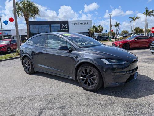 Solid Black 2023 Tesla Model X Standard Range
