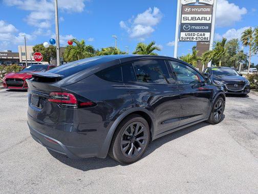 Solid Black 2023 Tesla Model X Standard Range