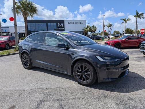 Solid Black 2023 Tesla Model X Standard Range