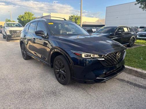 Deep Crystal Blue Mica 2023 Mazda CX-5 2.5 Turbo