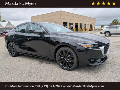 Jet Black Mica 2026 Mazda Mazda3 2.5 S Select Sport
