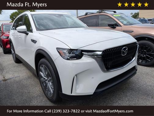 Rhodium White Premium 2026 Mazda CX-90 3.3 Turbo Preferred