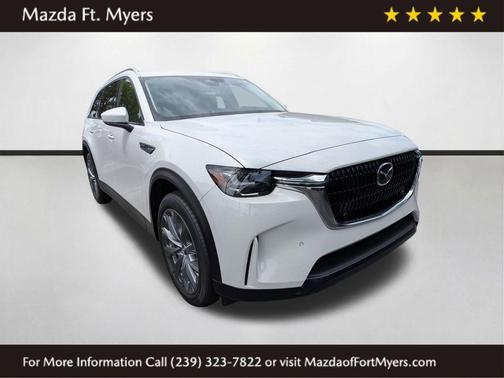 Rhodium White Premium 2026 Mazda CX-90 3.3 Turbo Preferred