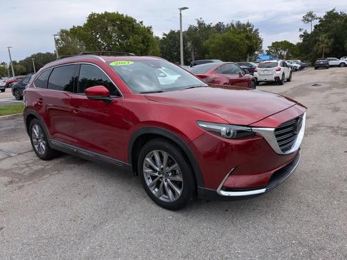 Soul Red Crystal Metallic 2021 Mazda CX-9 Grand Touring