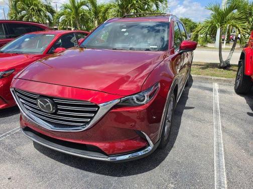 Soul Red Crystal Metallic 2021 Mazda CX-9 Grand Touring