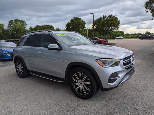 Cirrus Silver Metallic 2026 Mercedes-Benz GLE 350 4MATIC