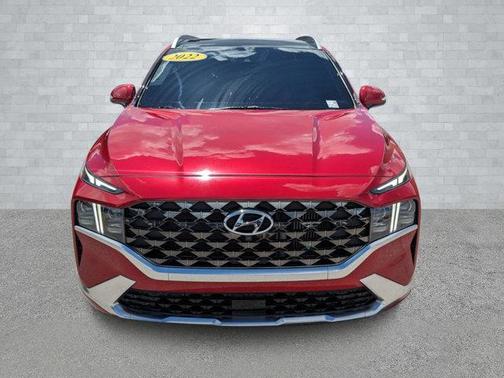 Calypso Red 2022 Hyundai SANTA FE Calligraphy