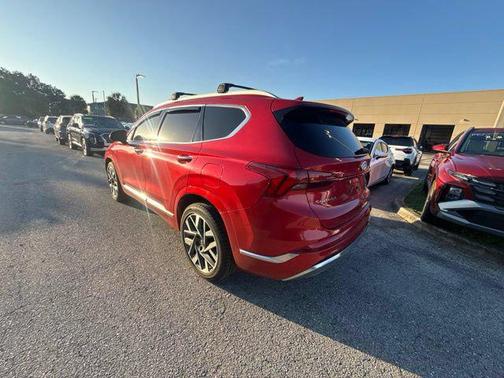 Calypso Red 2022 Hyundai SANTA FE Calligraphy