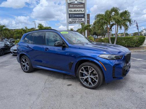 Blue Metallic 2026 BMW X5 M60i