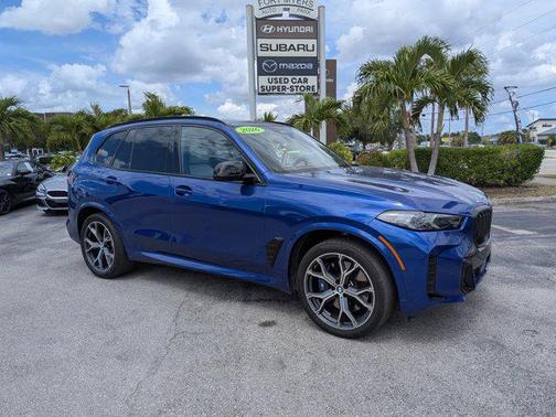 Blue Metallic 2026 BMW X5 M60i
