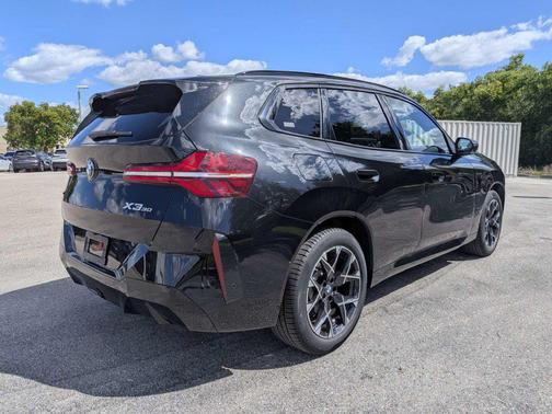 Black Sapphire Metallic 2025 BMW X3 30 xDrive