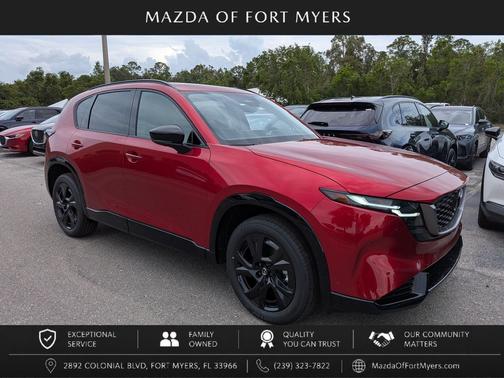 Soul Red Crystal Metallic 2026 Mazda CX-5 2.5 S Premium Plus Package
