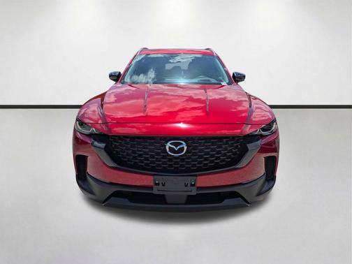 Soul Red Crystal Metallic 2025 Mazda CX-50 Hybrid Premium Plus Package