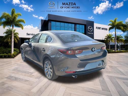 Machine Gray Metallic 2026 Mazda Mazda3 FWD w/Preferred Package