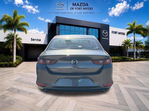 Machine Gray Metallic 2026 Mazda Mazda3 FWD w/Preferred Package