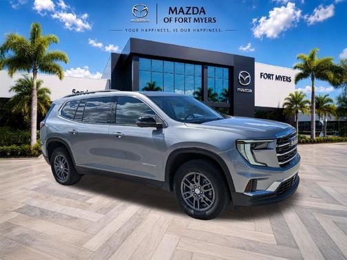 Sterling Metallic 2025 GMC Acadia FWD Elevation