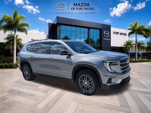 Sterling Metallic 2025 GMC Acadia FWD Elevation
