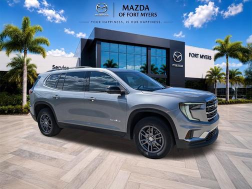 Sterling Metallic 2025 GMC Acadia FWD Elevation