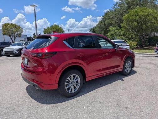 Soul Red Crystal Metallic 2025 Mazda CX-5 2.5 S Preferred Package