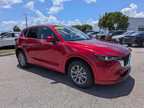 Soul Red Crystal Metallic 2025 Mazda CX-5 2.5 S Preferred Package