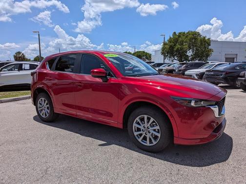 Soul Red Crystal Metallic 2025 Mazda CX-5 2.5 S Preferred Package