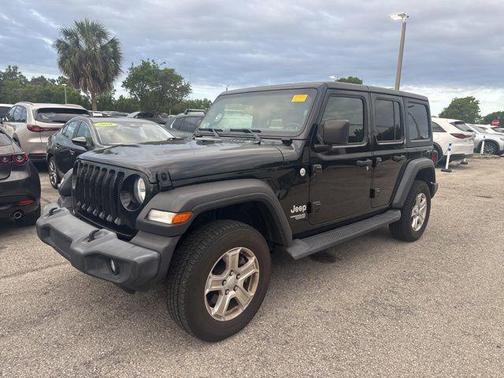 Black Clearcoat 2020 Jeep Wrangler Unlimited Sport