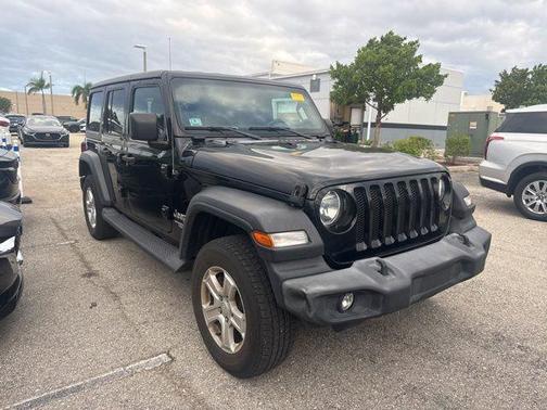 Black Clearcoat 2020 Jeep Wrangler Unlimited Sport