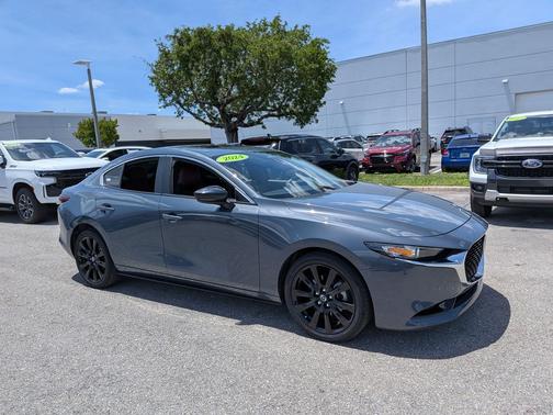 Polymetal Gray Metallic 2024 Mazda Mazda3 AWD