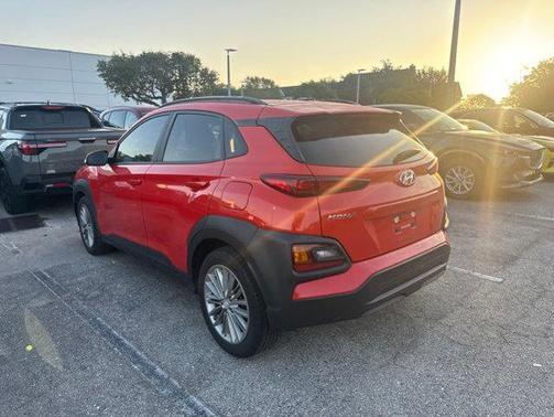Sunset Orange 2020 Hyundai KONA SEL Plus