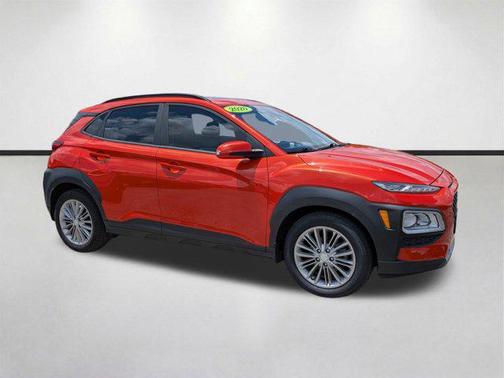 Sunset Orange 2020 Hyundai KONA SEL Plus