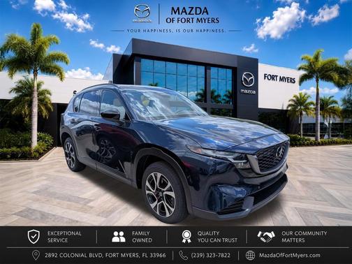 Navy Blue Mica 2026 Mazda CX-5 2.5 S Preferred Package