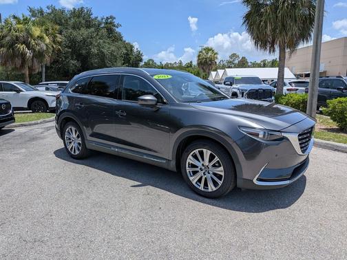 Machine Gray Metallic 2021 Mazda CX-9 Signature
